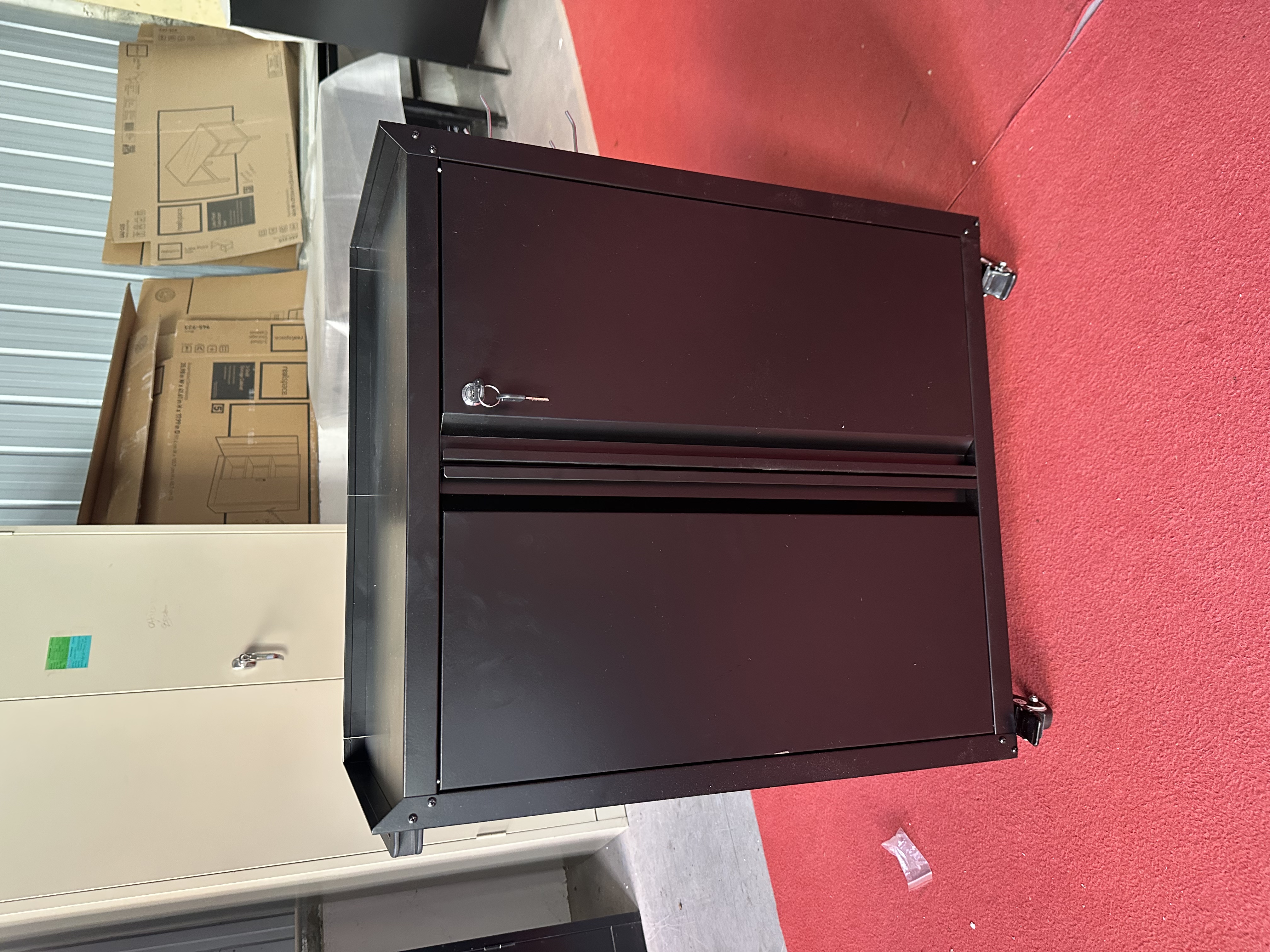 Gooseneck open push hand hole plate low pulley two-tone鹅颈对开推手洞板廉矮带轮