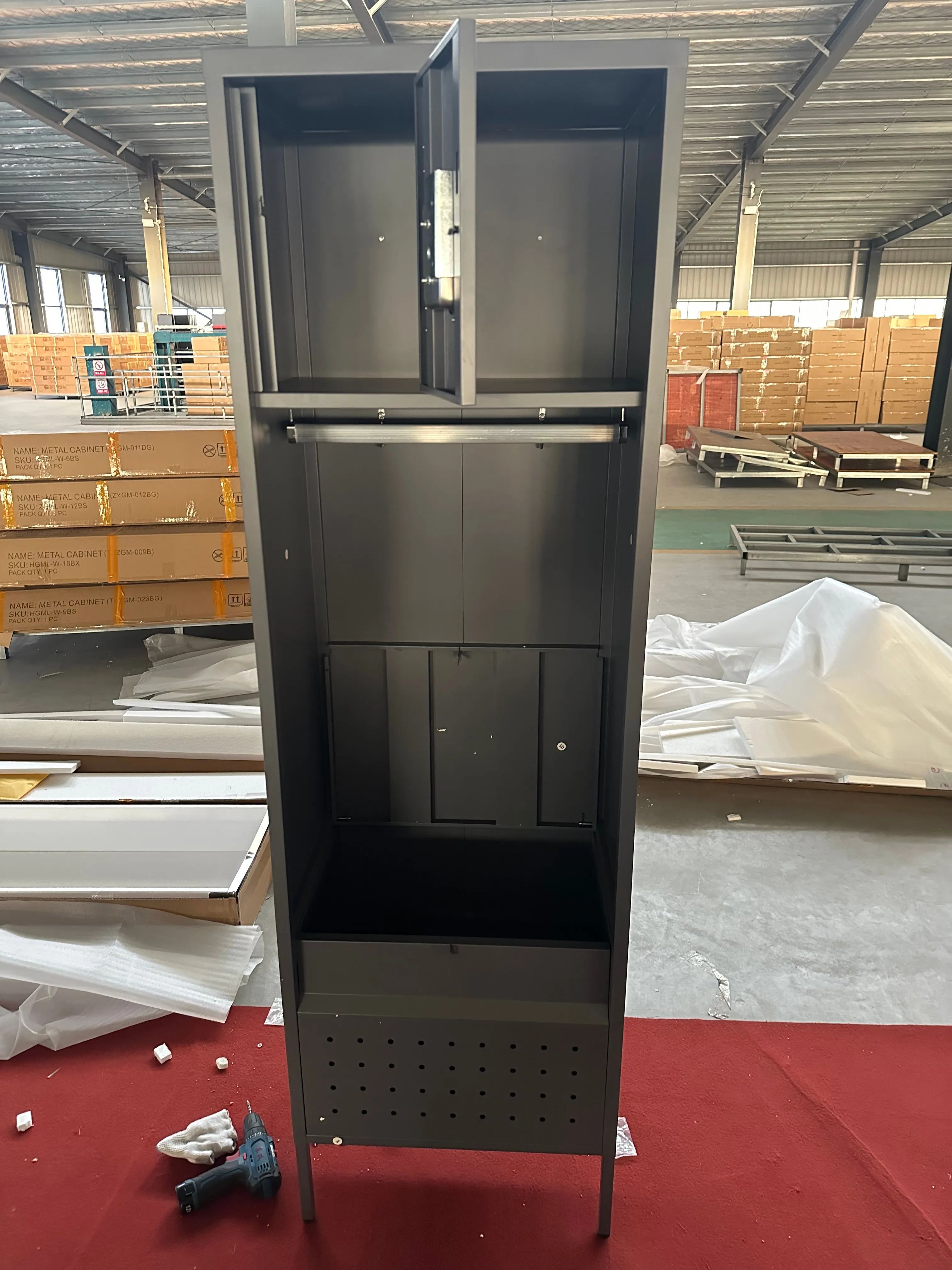 No door sports locker grey无门运动更衣柜灰