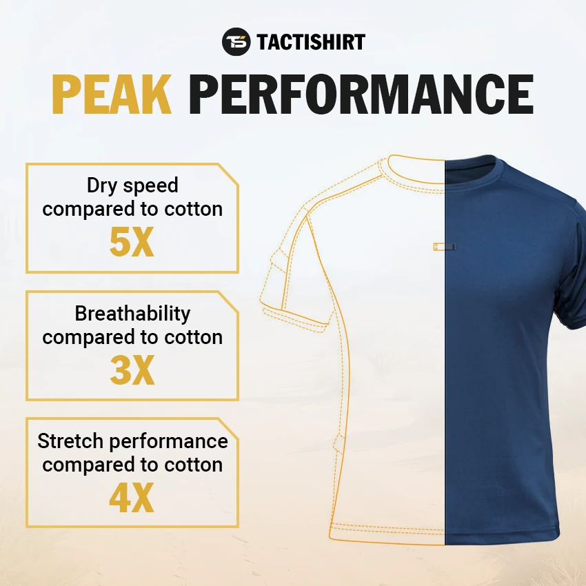 TactiShirt - Outdoor Performance Tactical Shirt