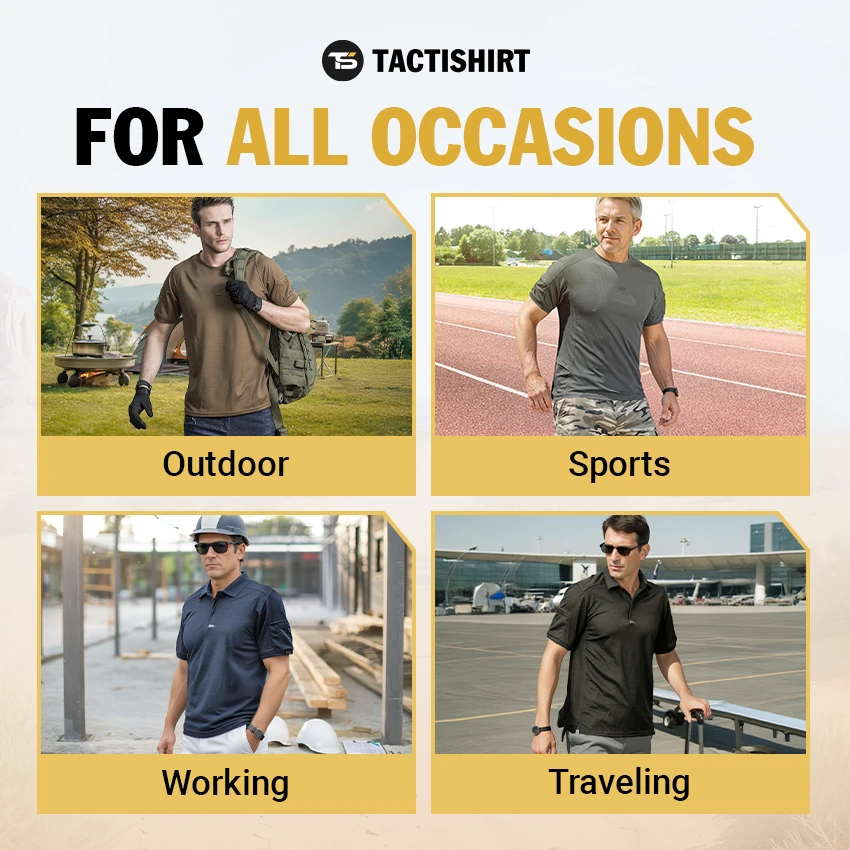 TactiShirt - Outdoor Performance Tactical Shirt