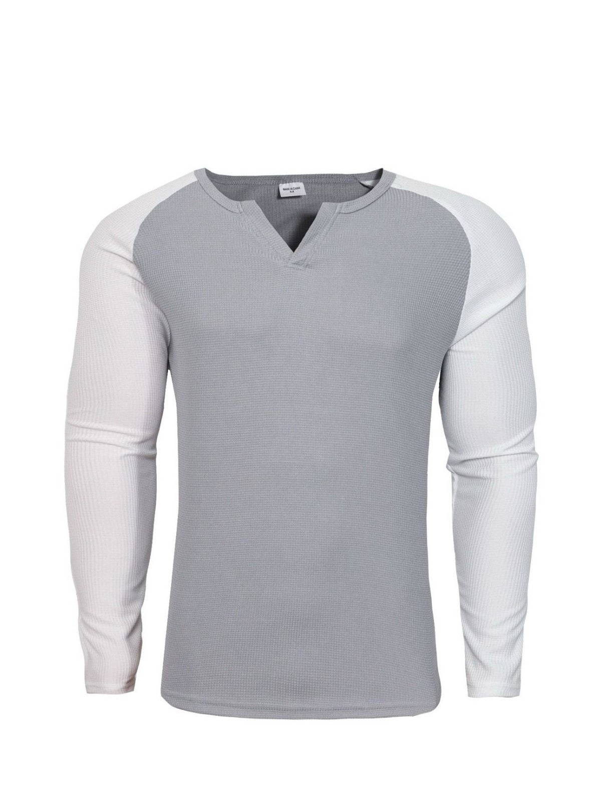 Men's Casual Outdoor Slim Fit Base Layer Raglan Top