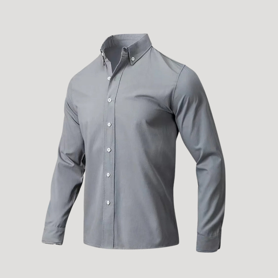 Men’s oxford work shirt – long sleeve button down