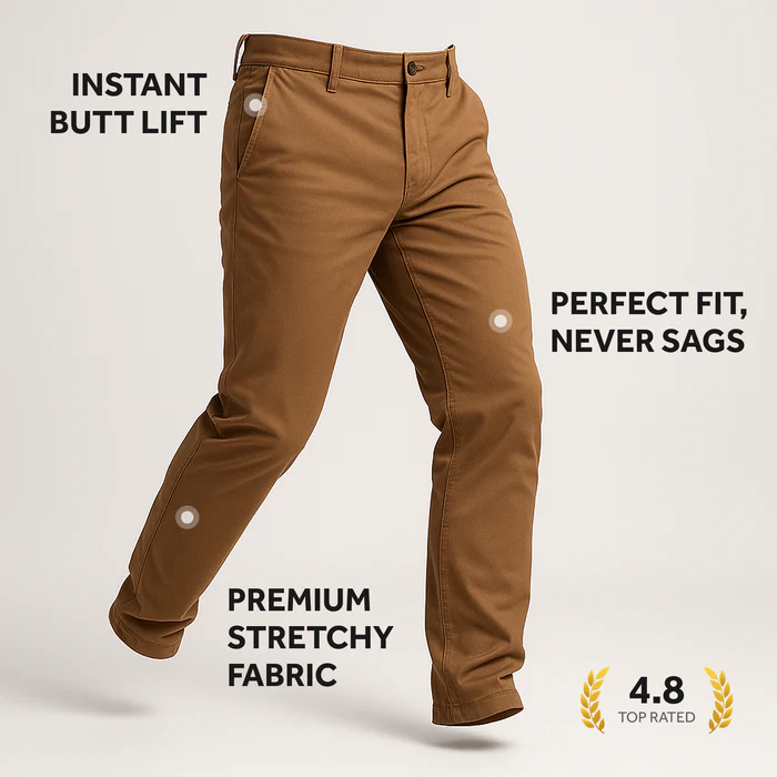 Feel Good Light Khaki Chinos