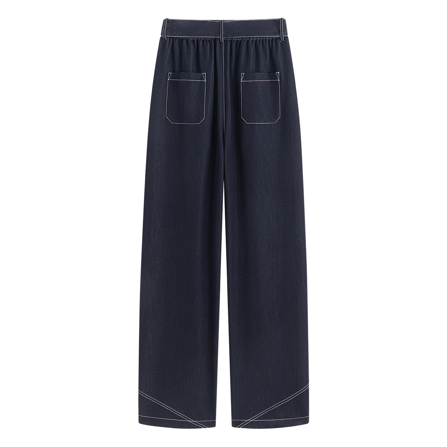 Men's Casual Pants with a Lazy Aesthetic and Line Lengthening Visuals