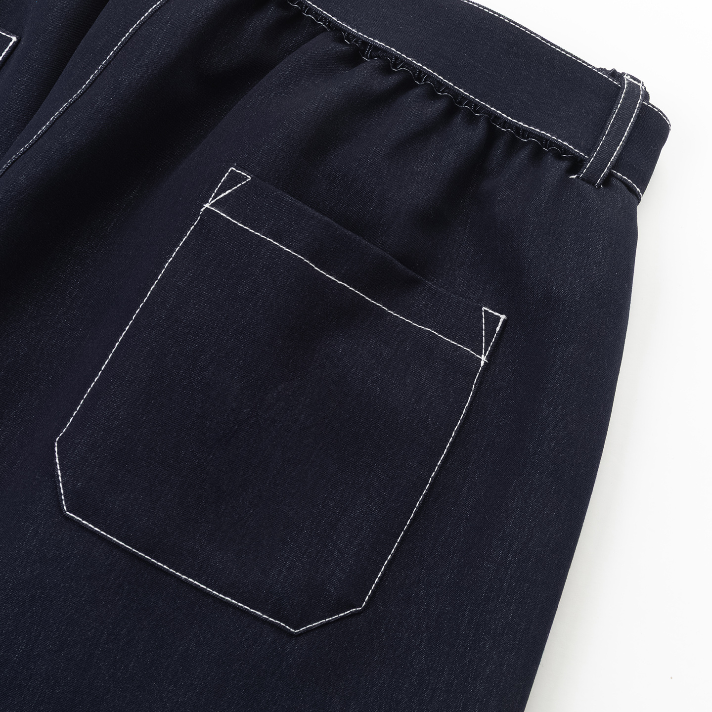 Men's Casual Pants with a Lazy Aesthetic and Line Lengthening Visuals