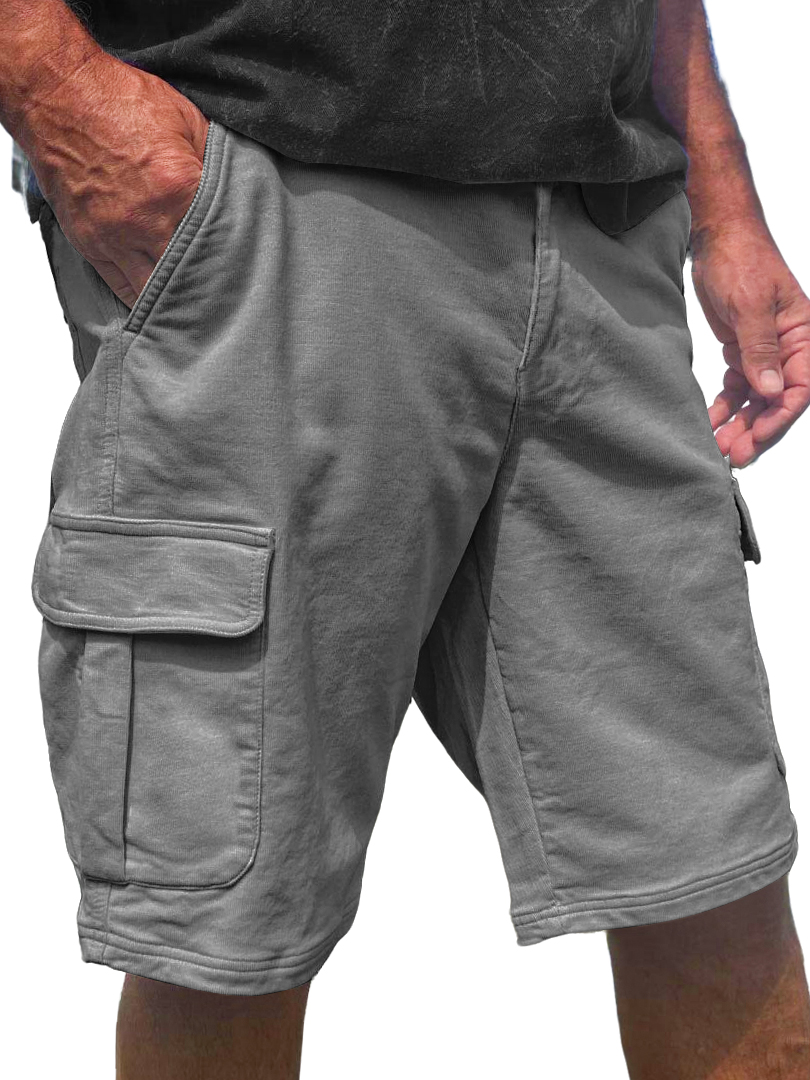 Men's Everyday Multi-Pocket Casual Comfort Cargo Shorts