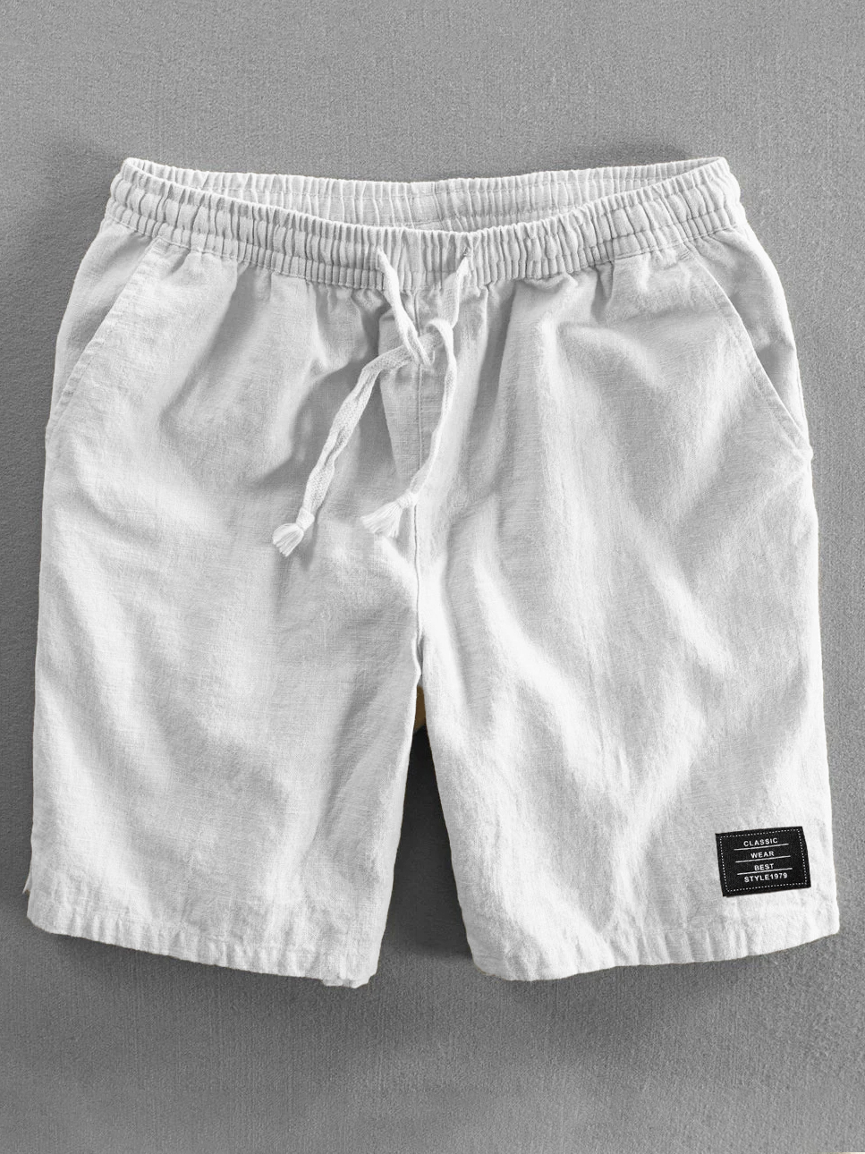 Men's Casual Cotton And Linen Versatile Daily Shorts