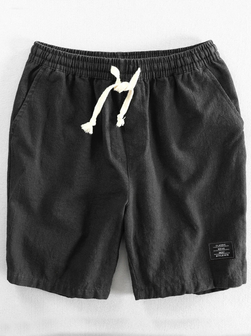 Men's Casual Cotton And Linen Versatile Daily Shorts