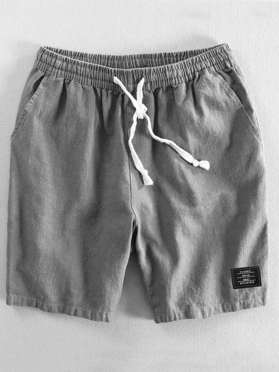 Men's Casual Cotton And Linen Versatile Daily Shorts