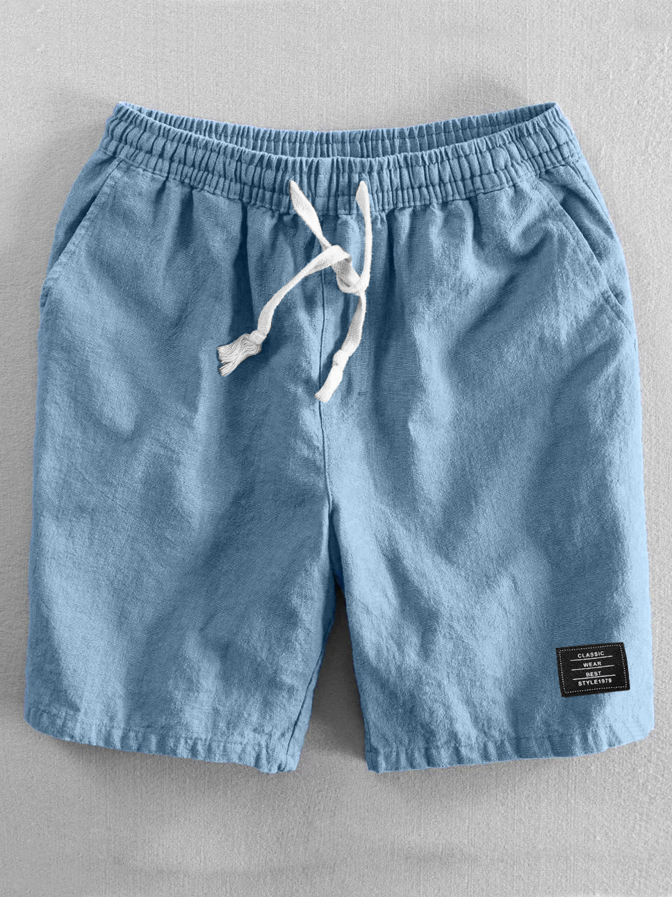 Men's Casual Cotton And Linen Versatile Daily Shorts