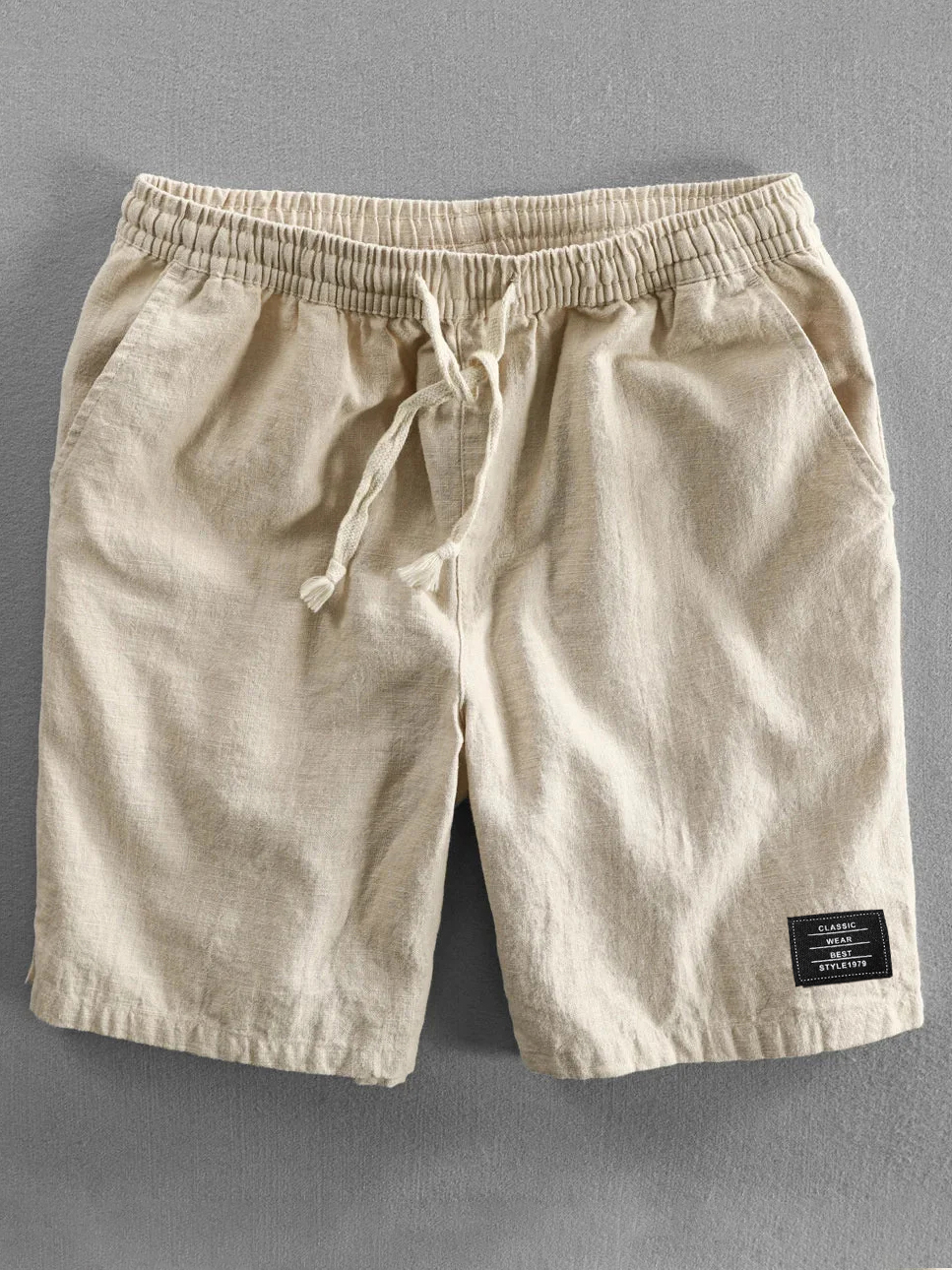 Men's Casual Cotton And Linen Versatile Daily Shorts