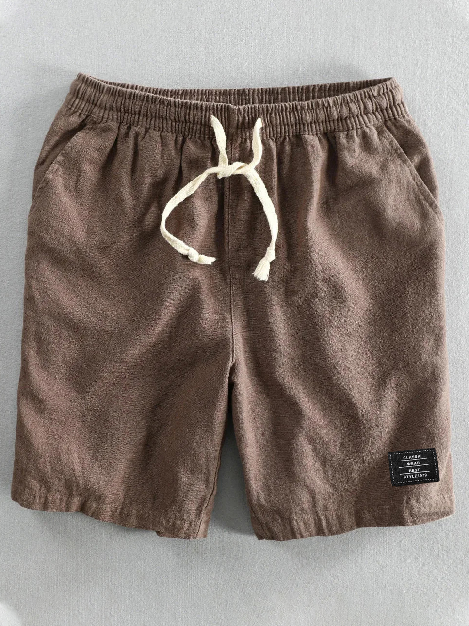 Men's Casual Cotton And Linen Versatile Daily Shorts
