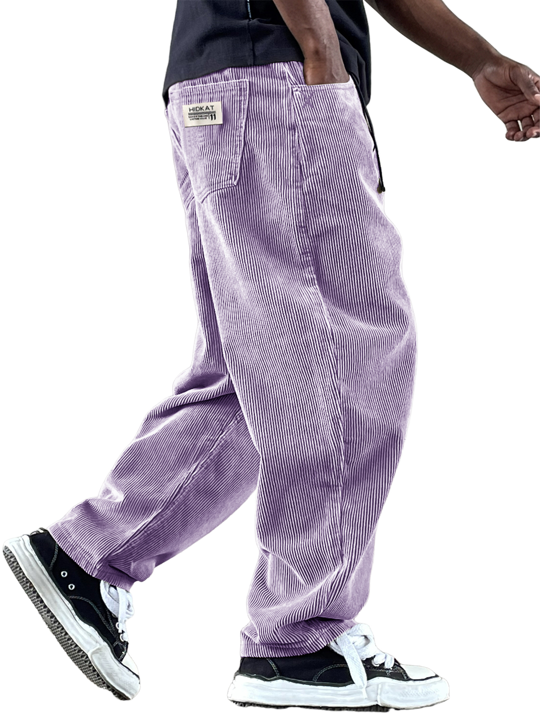 Men's Casual Retro Multi-Pocket Workwear Corduroy Pants