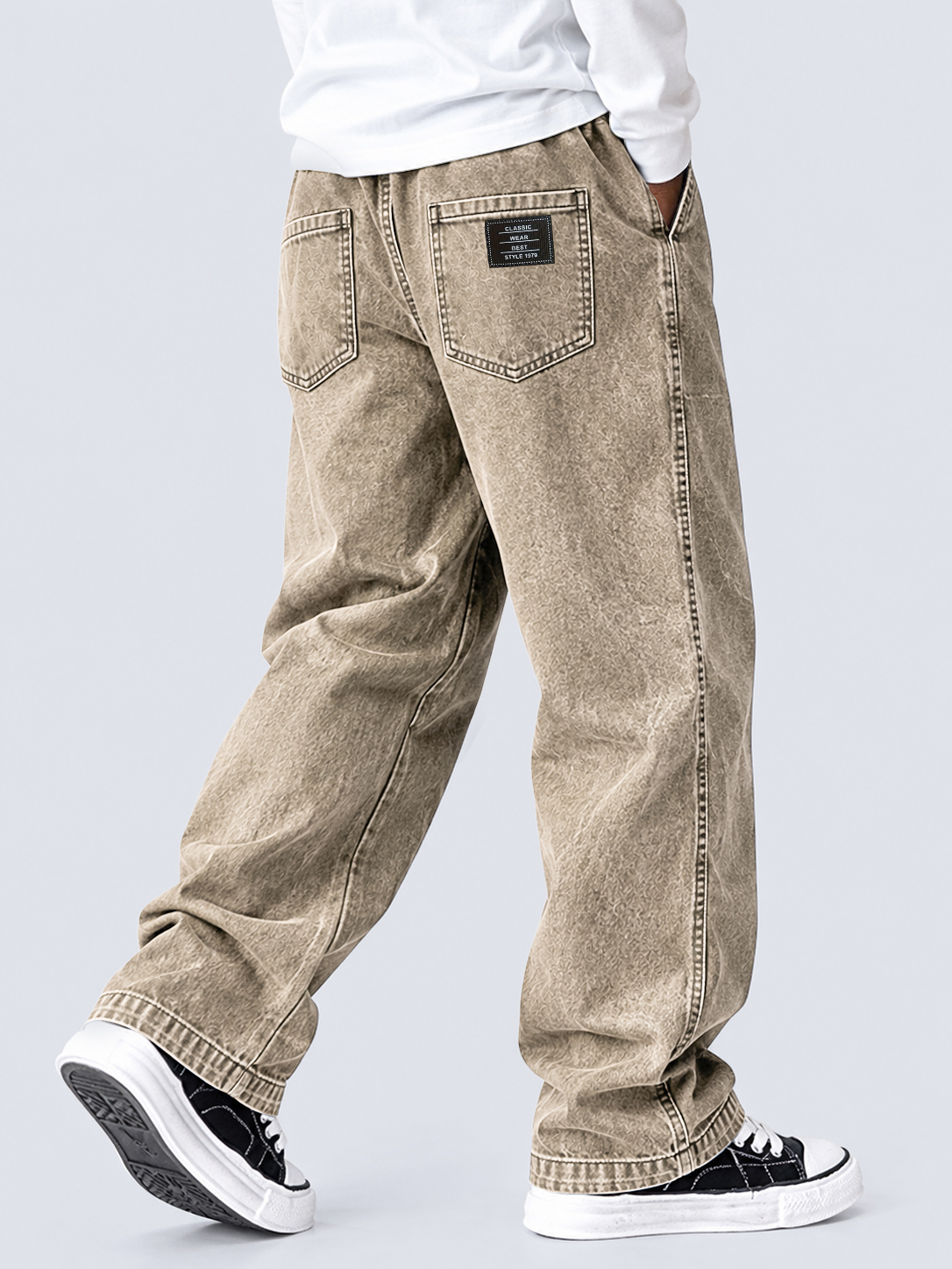 Men's Autumn Comfortable Casual Straight-Leg Pants