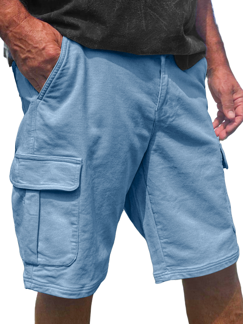 Men's Everyday Multi-Pocket Casual Comfort Cargo Shorts