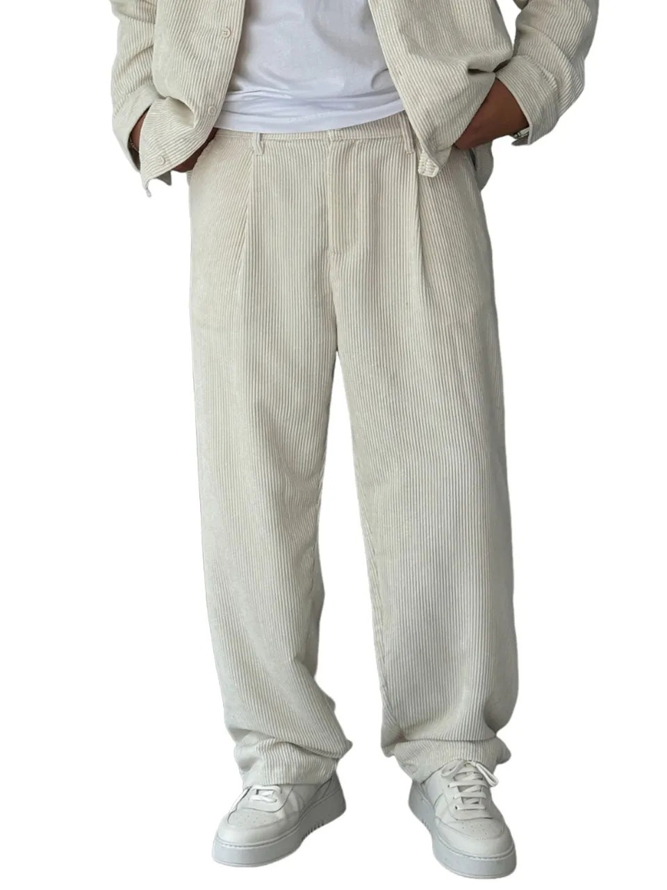 Men's Stylish Retro Pocket Baggy Trousers