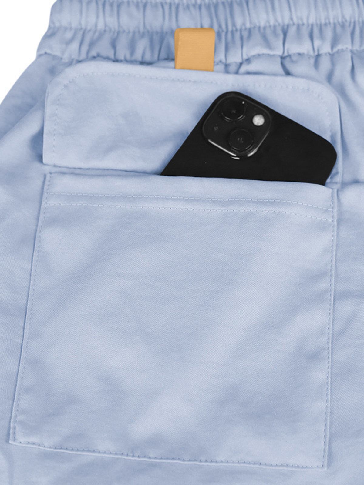 Men's Casual Multi-pocket Workwear Solid Color Comfortable Shorts