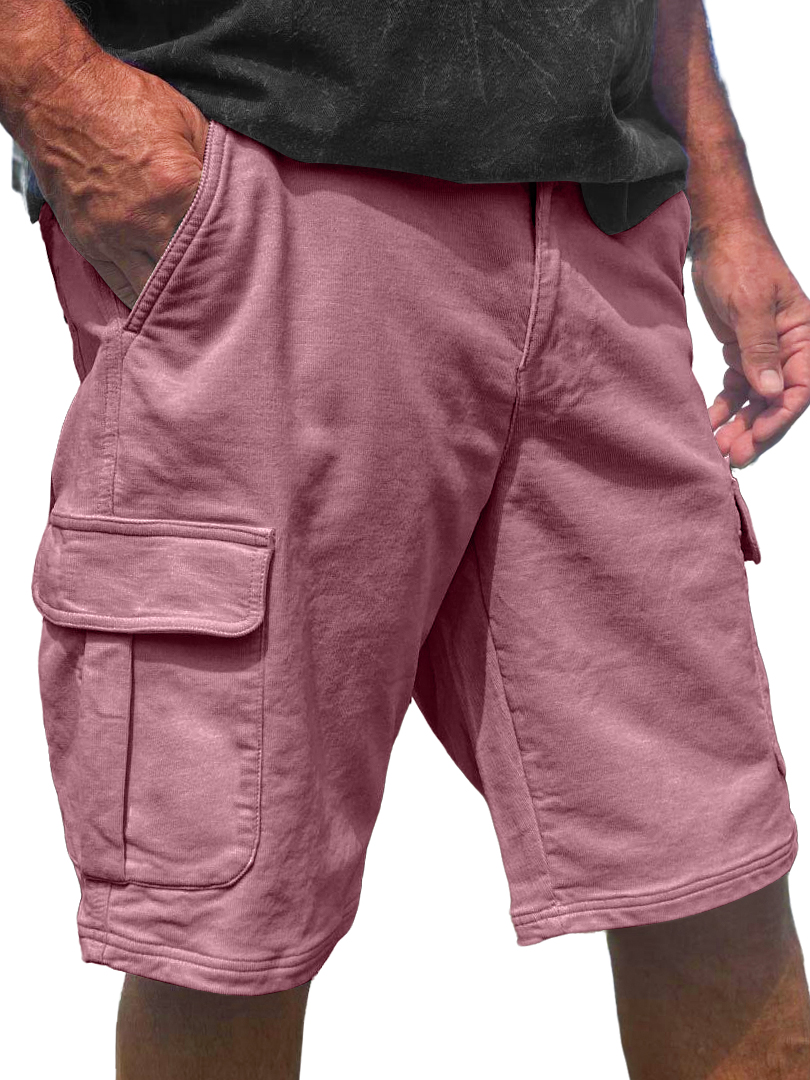 Men's Everyday Multi-Pocket Casual Comfort Cargo Shorts