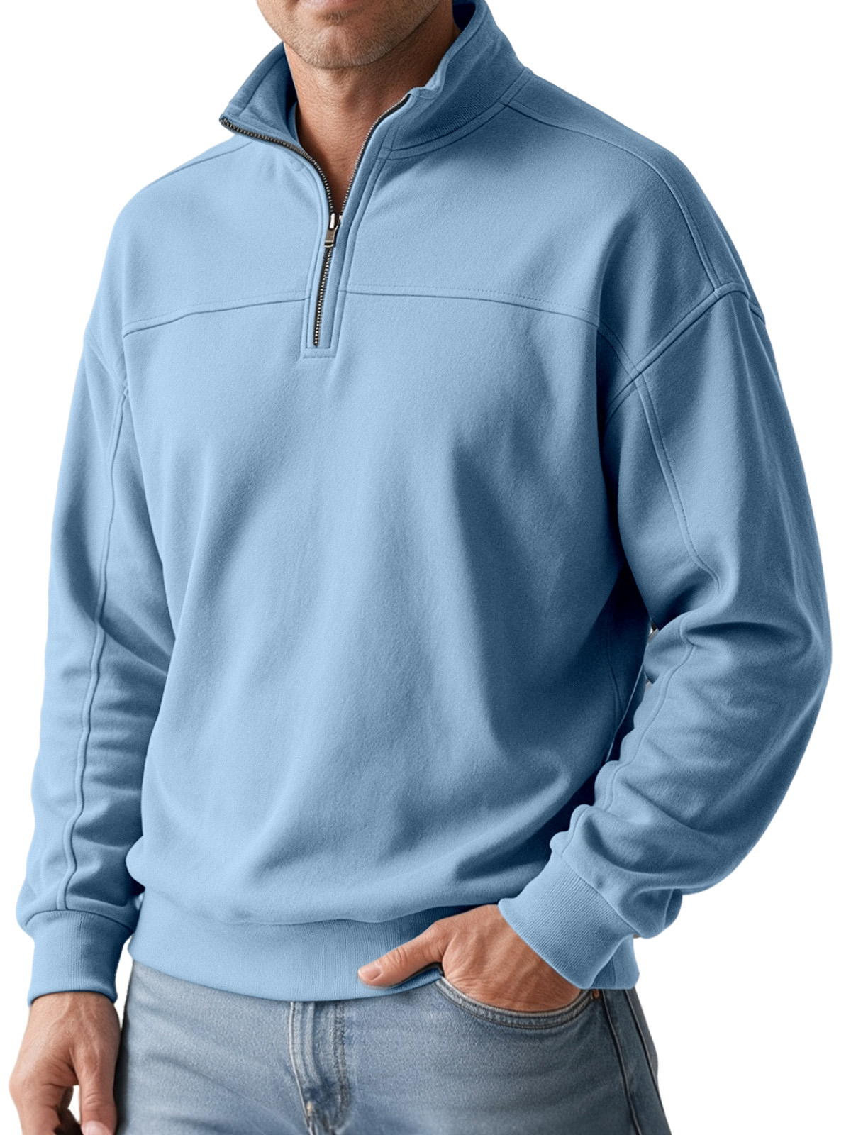 Men's Classic Quarter-Zip Sweatshirt