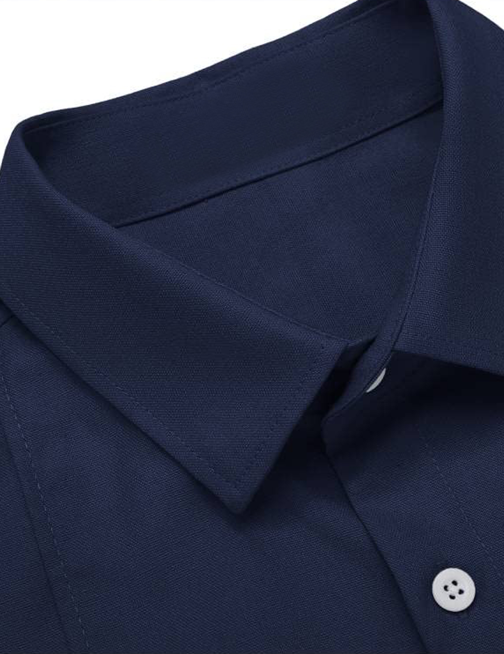 Men's Solid Color Comfortable Loose Short Sleeve Shirt