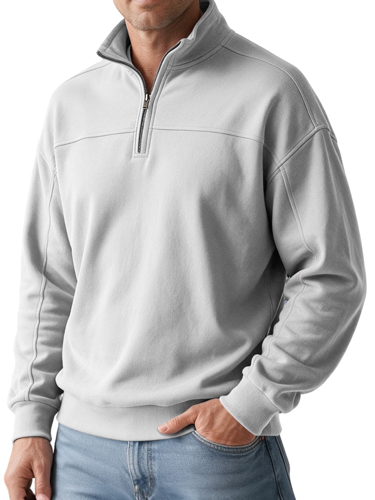 Men's Classic Quarter-Zip Sweatshirt
