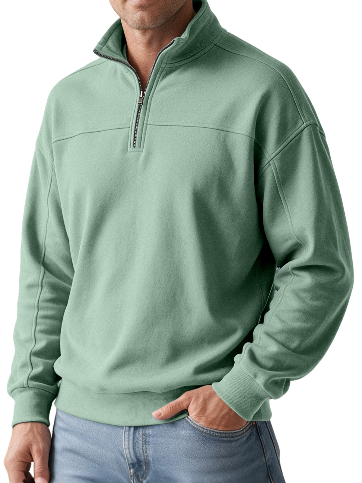 Men's Classic Quarter-Zip Sweatshirt