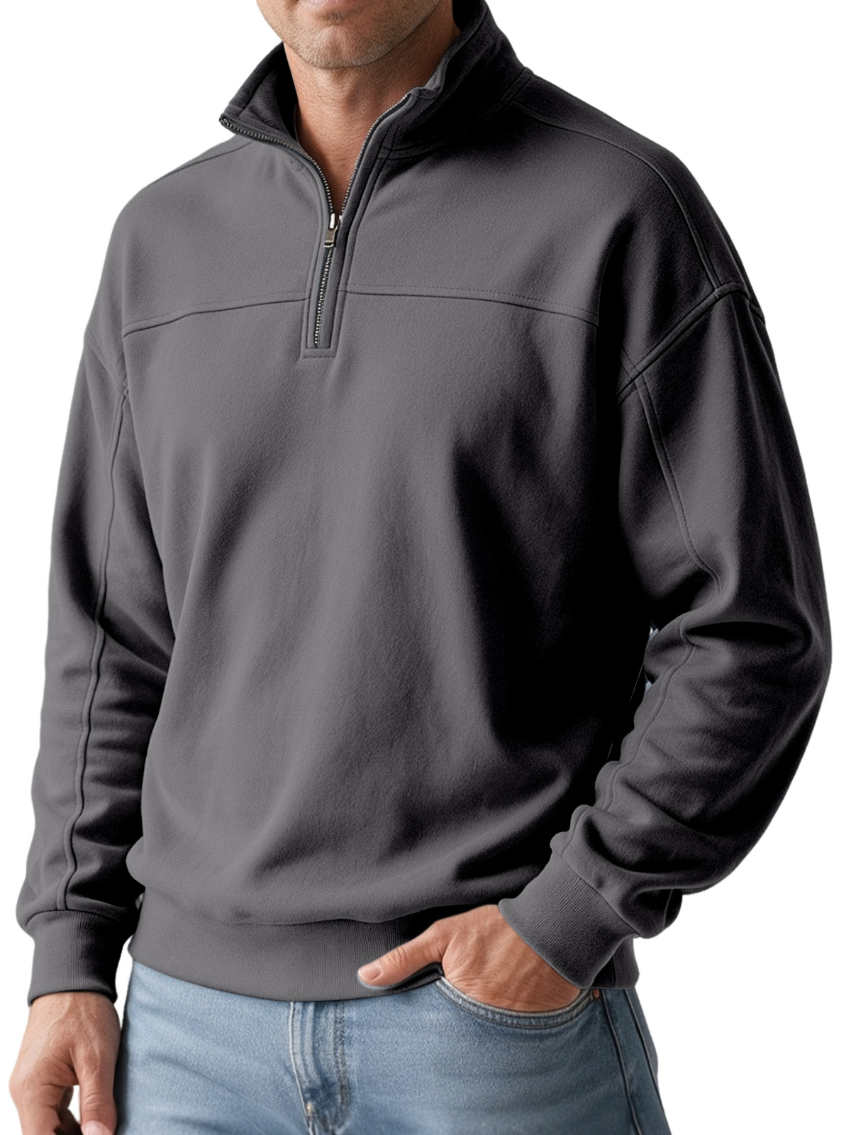 Men's Classic Quarter-Zip Sweatshirt