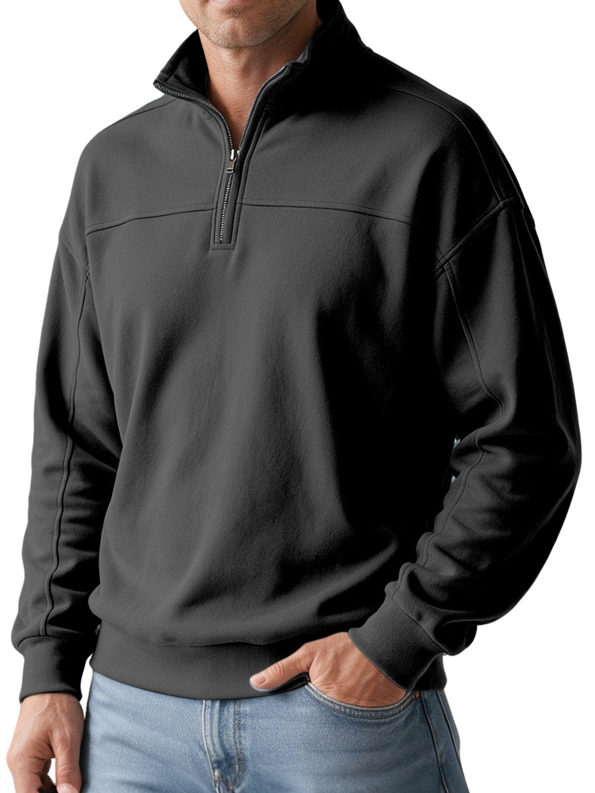 Men's Classic Quarter-Zip Sweatshirt