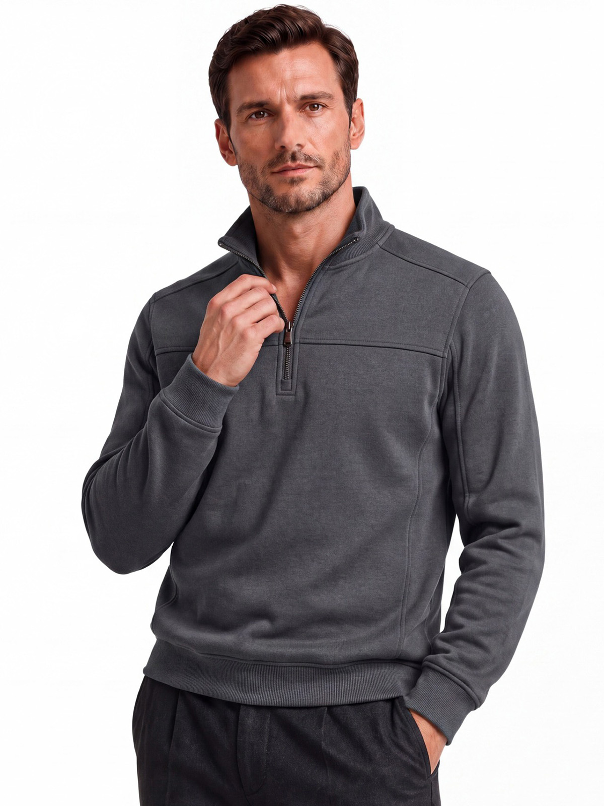 Men's Classic Quarter-Zip Sweatshirt