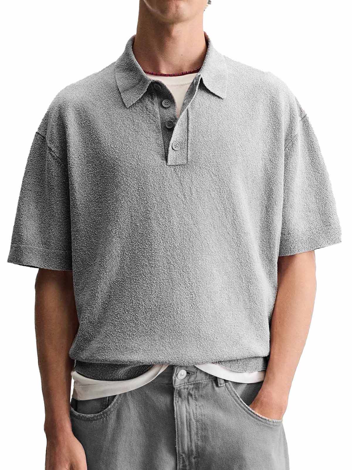 Men's Fashion Casual Lapel Short Sleeve Polo Shirt