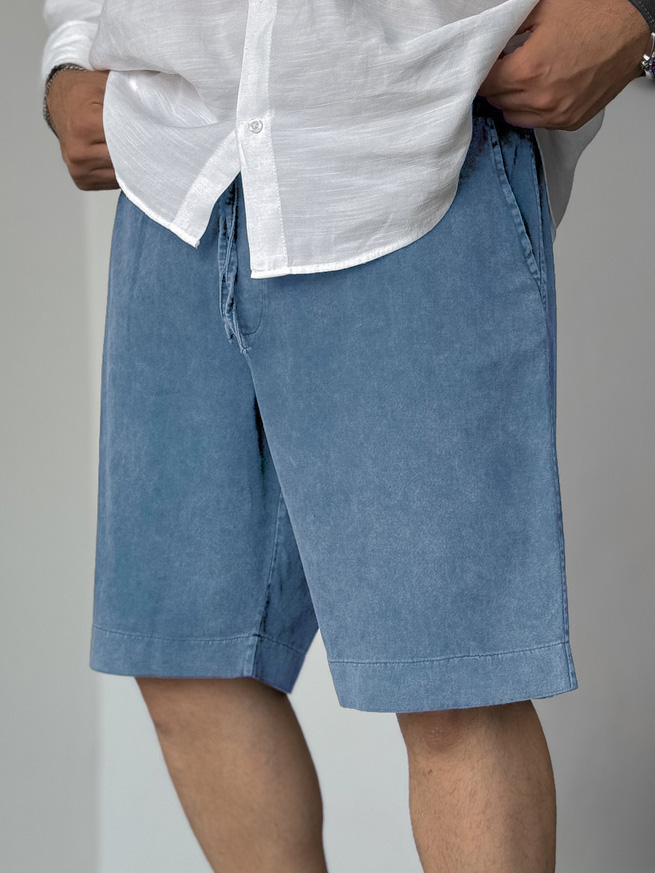 Men's Hawaiian Fashion Vintage Distressed Shorts