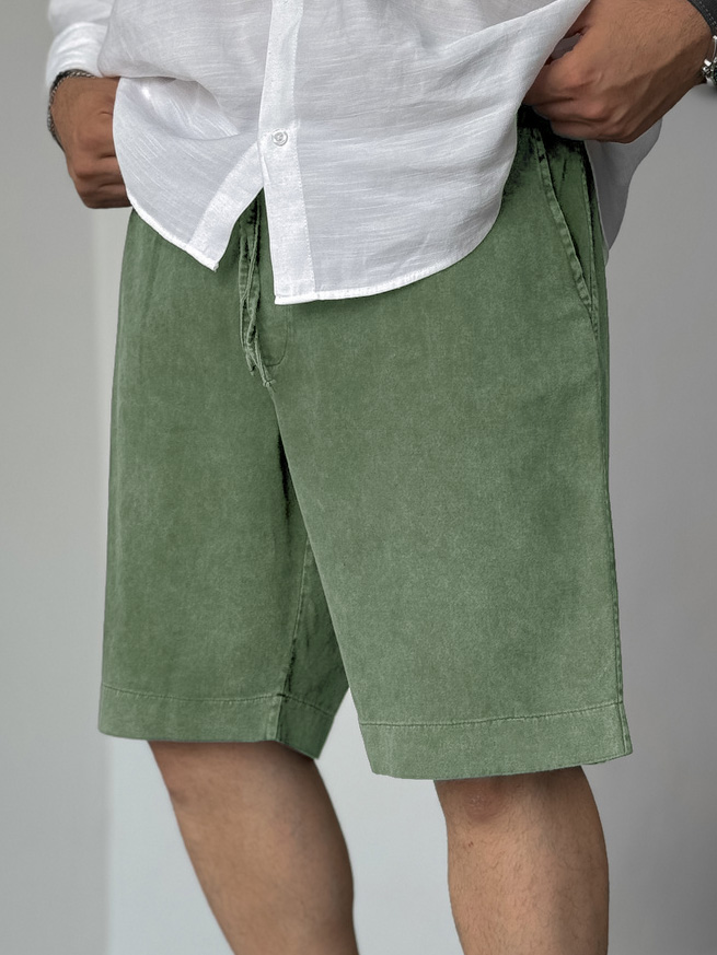 Men's Hawaiian Fashion Vintage Distressed Shorts