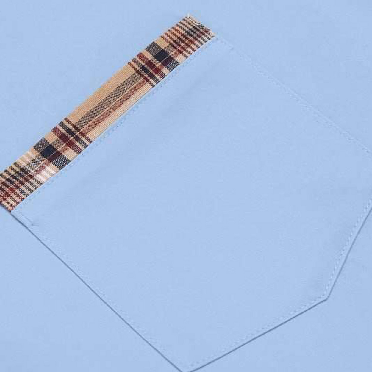 Men's Everyday Fashion Checkered Contrast Short Sleeve Shirt