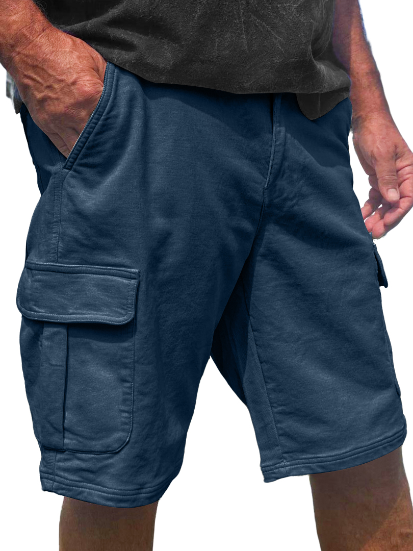 Men's Everyday Multi-Pocket Casual Comfort Cargo Shorts