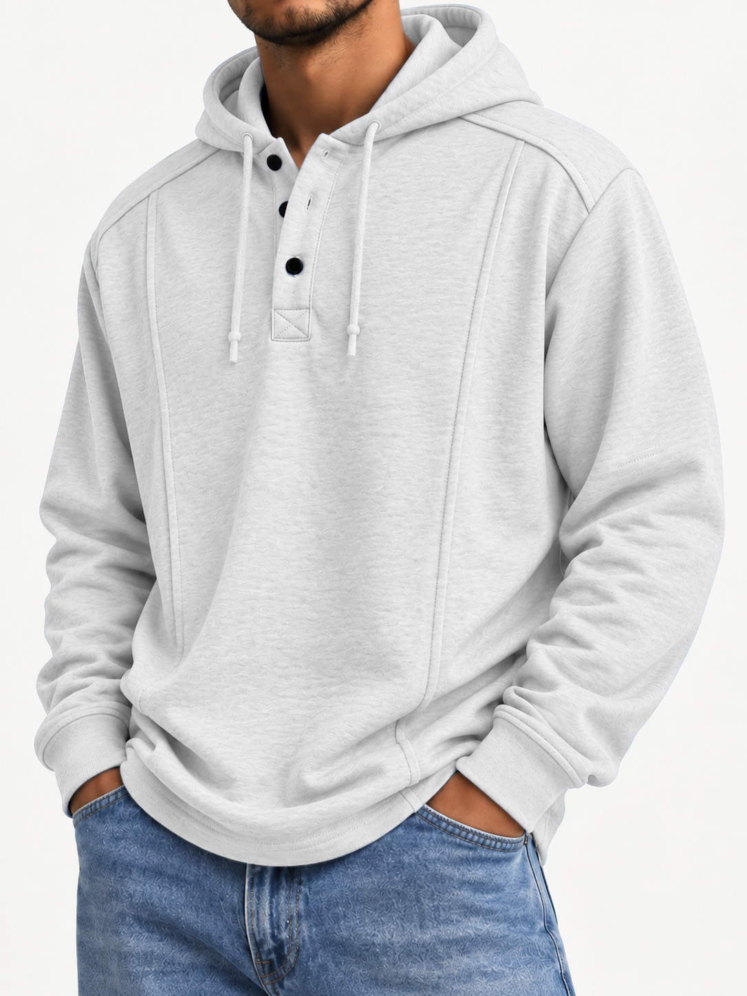 Men's Casual Athletic Long-Sleeve Hoodie