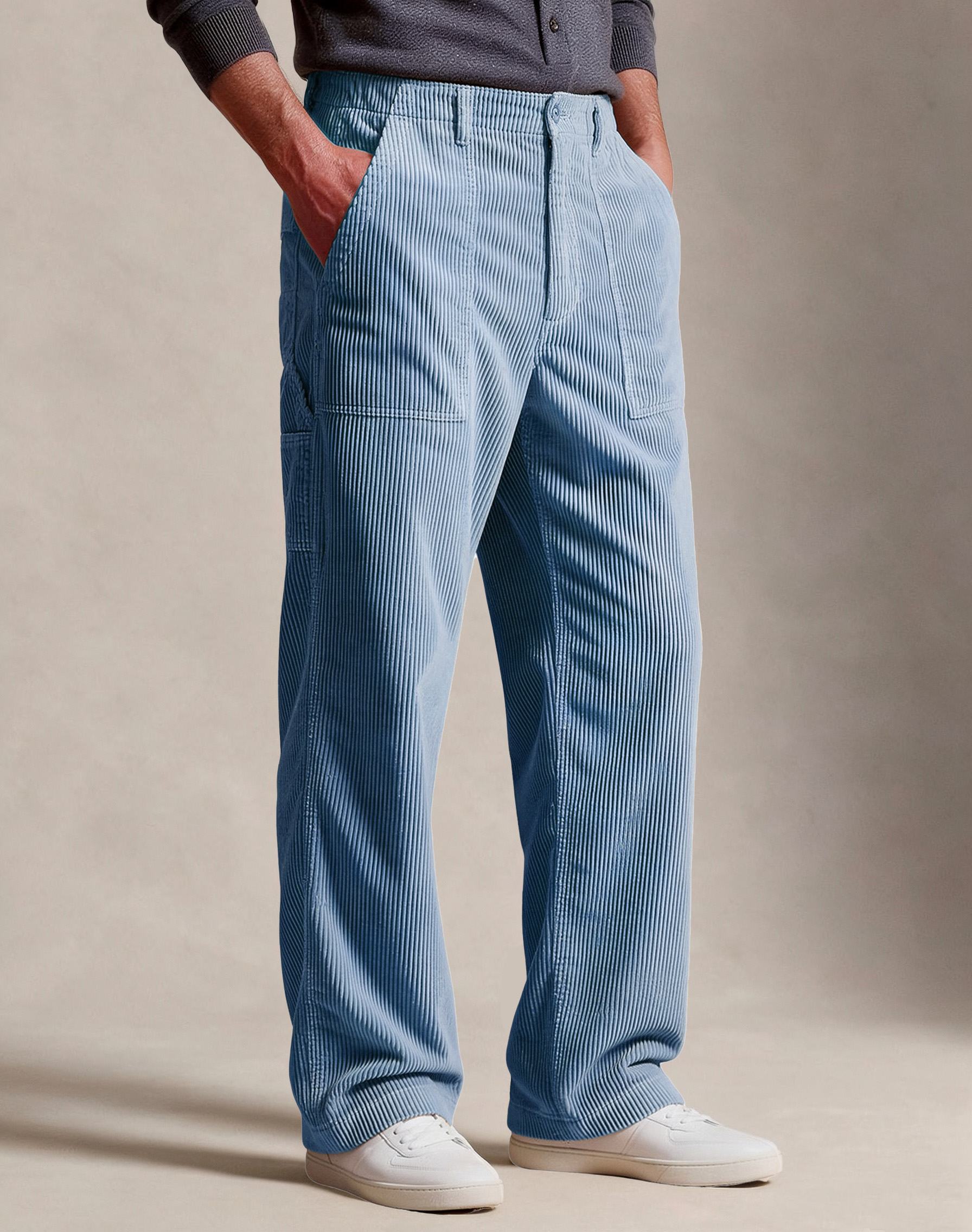 Men's Relaxed Corduroy Utility Pants