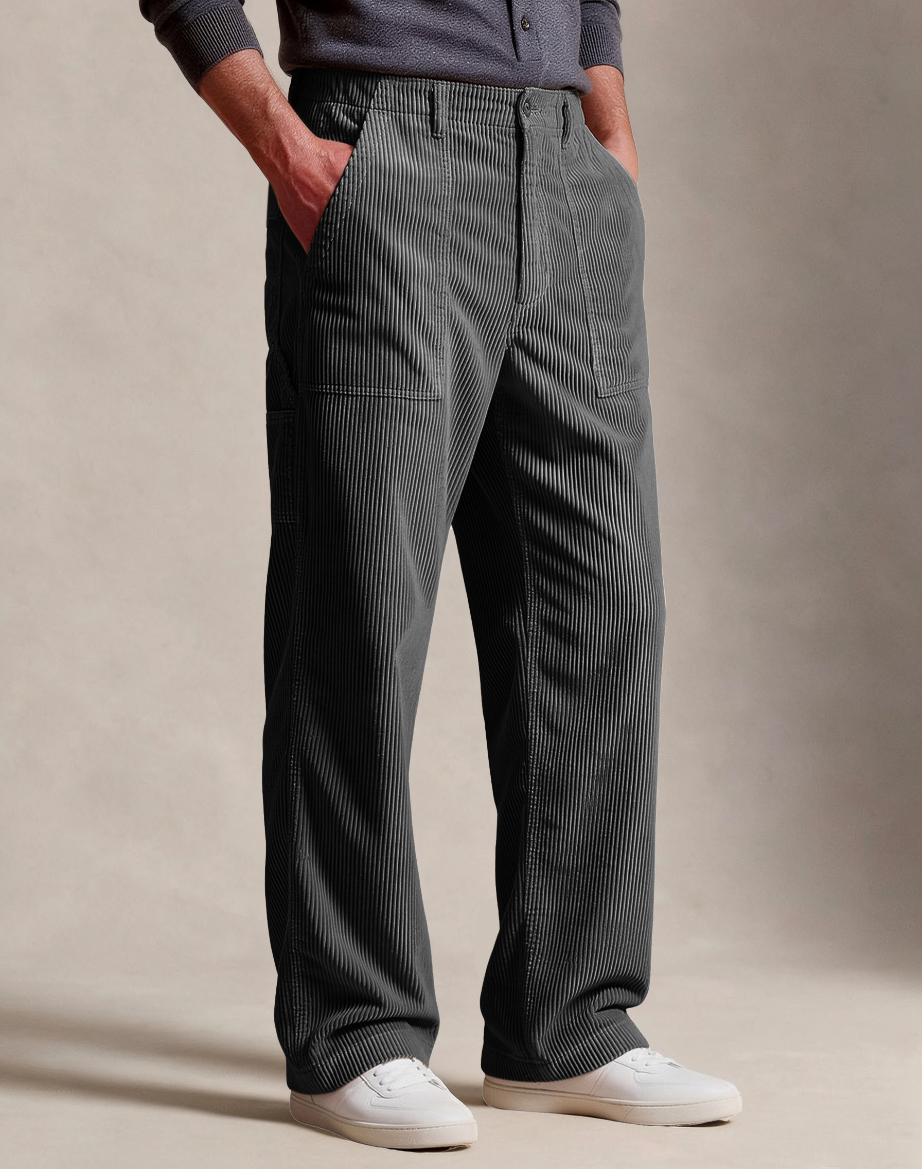 Men's Relaxed Corduroy Utility Pants