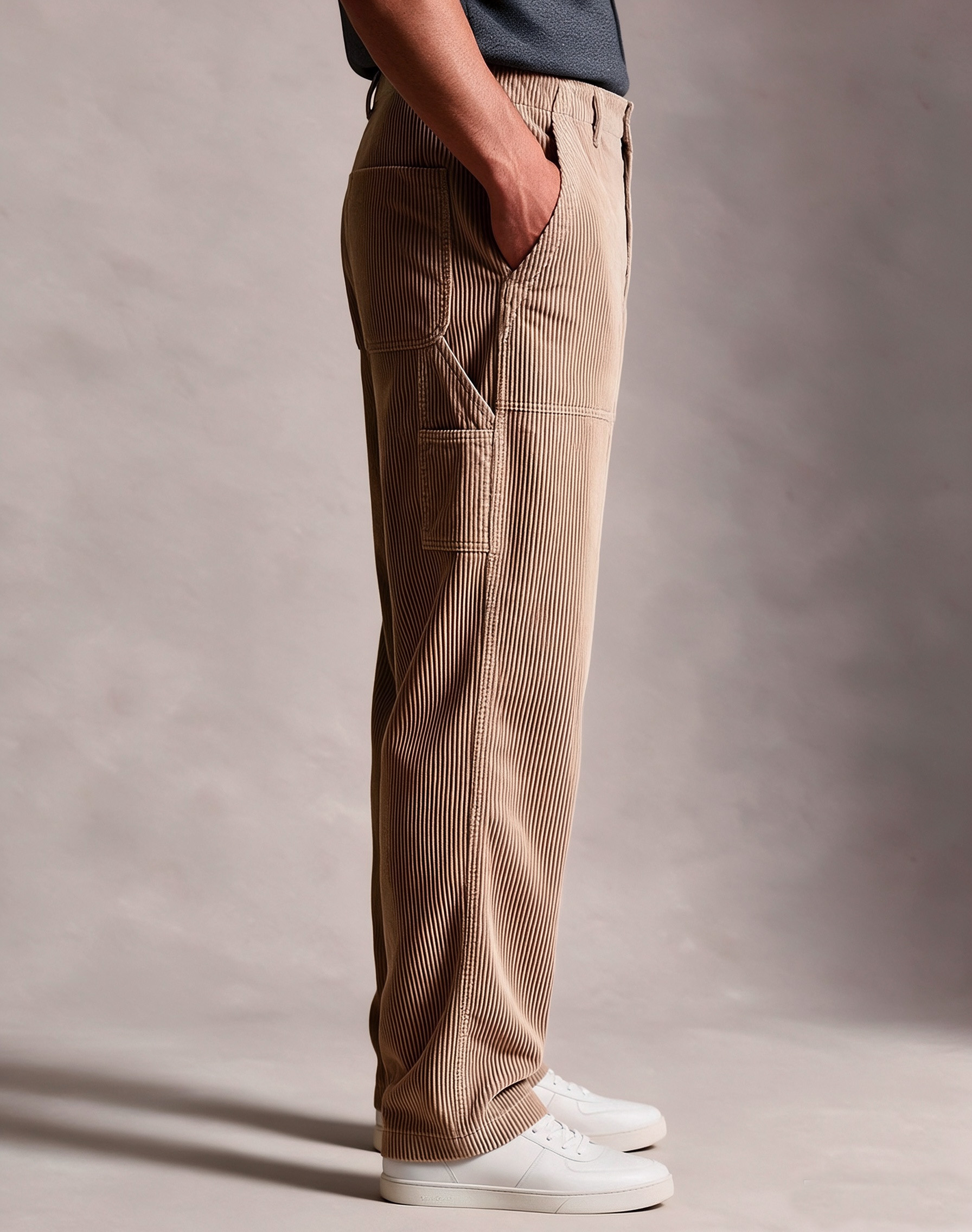 Men's Relaxed Corduroy Utility Pants