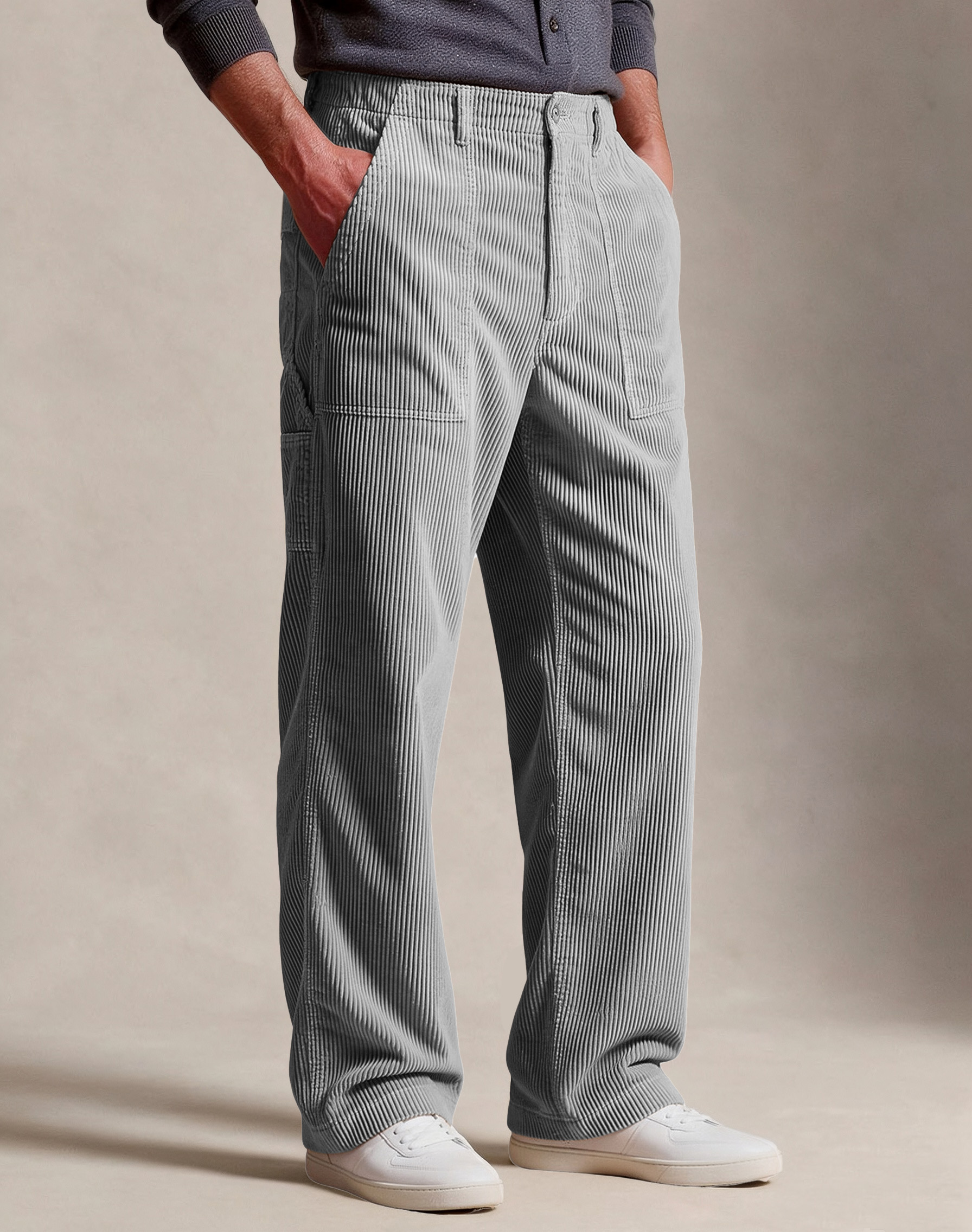Men's Relaxed Corduroy Utility Pants