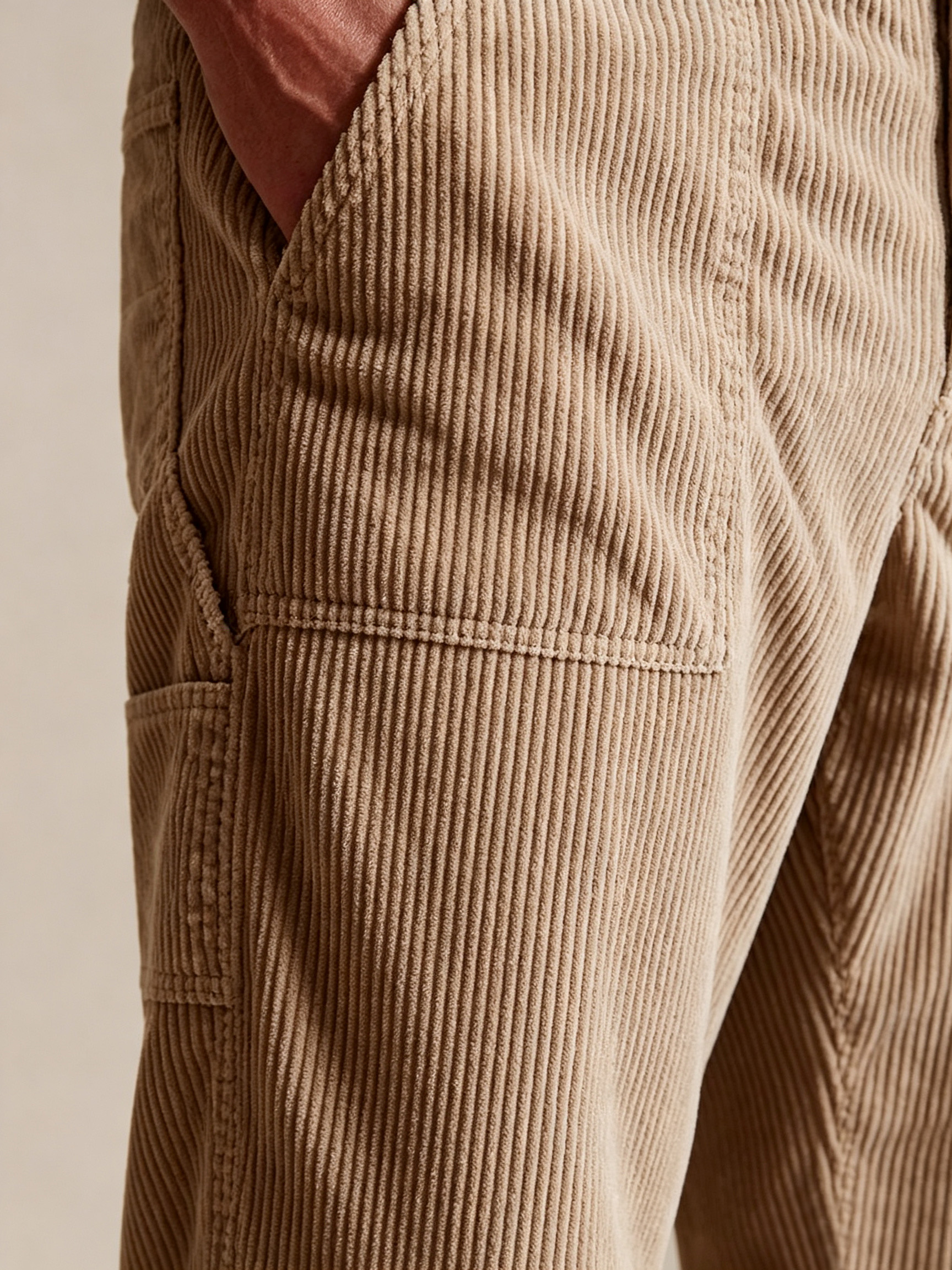 Men's Relaxed Corduroy Utility Pants