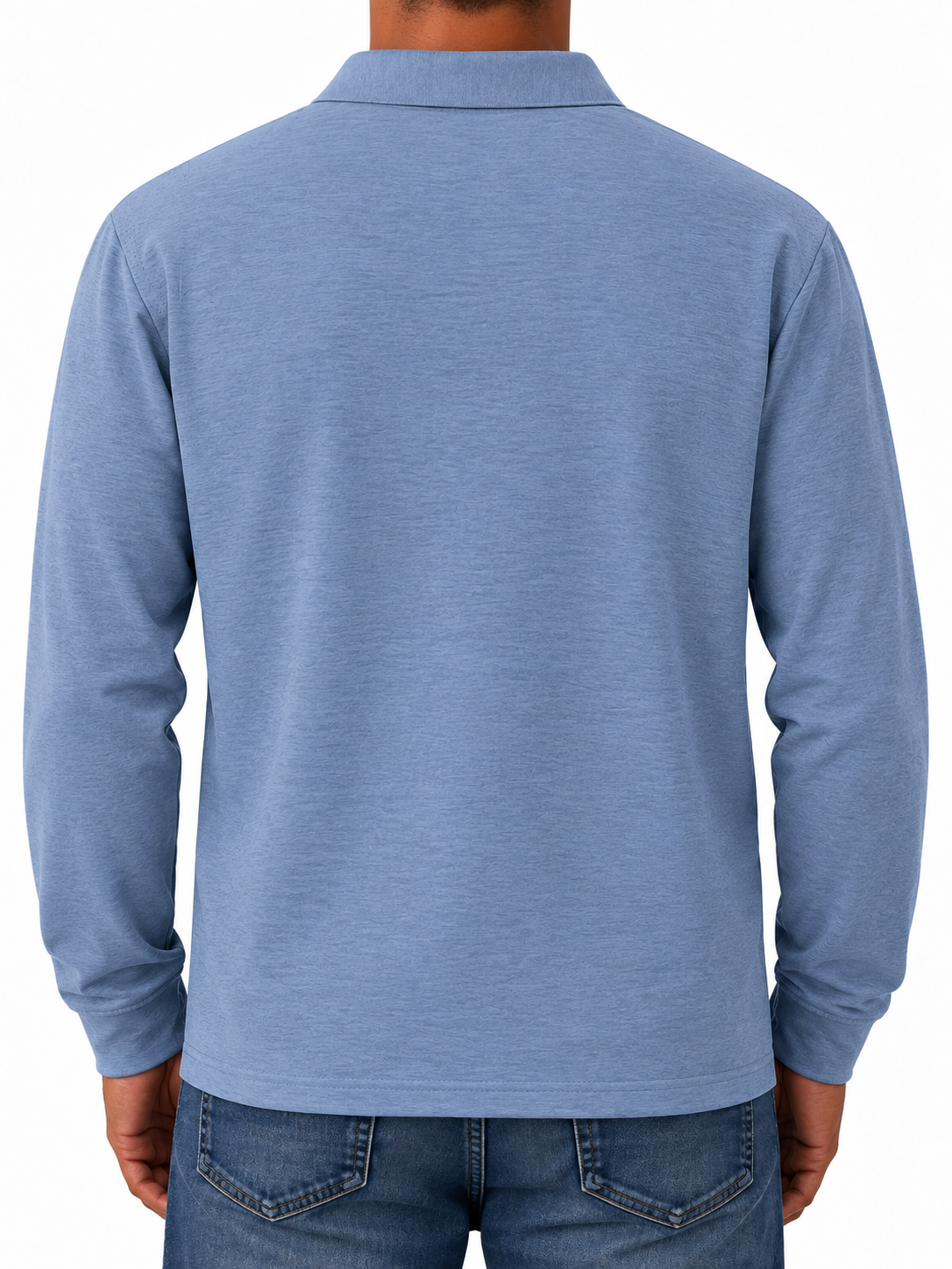 Men's Spring/Autumn Lapel Casual Fashionable Breathable Versatile Polo Shirt