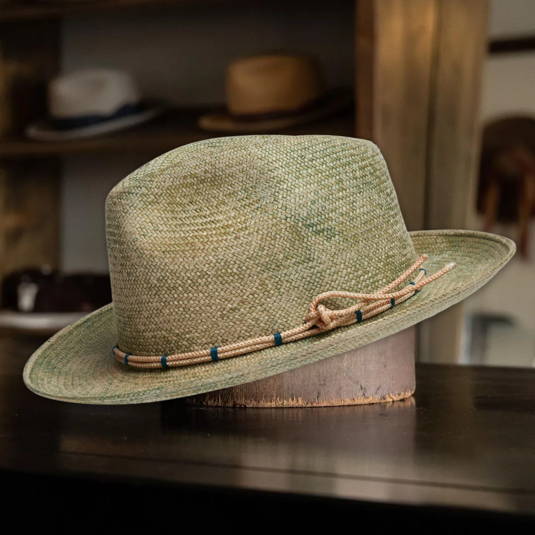 Ecuadorian Straw Hat - Natural Dyeing Series