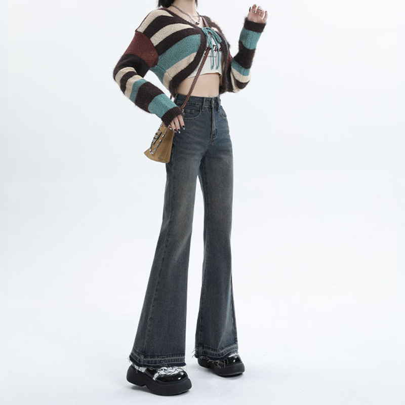 High waisted spicy girl jeans for women