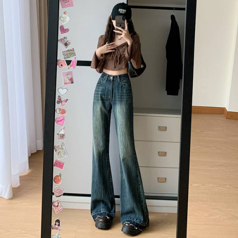 High waisted spicy girl jeans for women