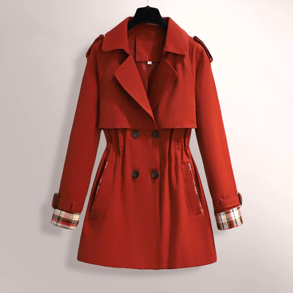 Women‘s Classic Elegant Trench Coat