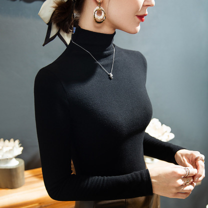 German velvet bottom sweater