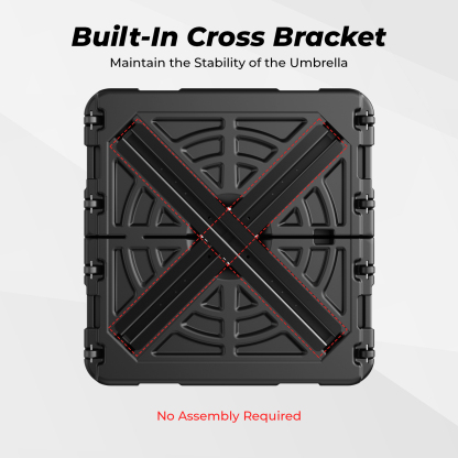 HOMSHADE 363LB Large Cartilever Umbrella Base