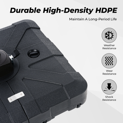 HOMSHADE 363LB Large Cartilever Umbrella Base