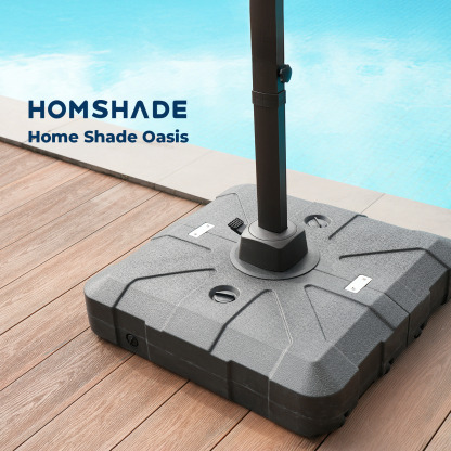 HOMSHADE 363LB Large Cartilever Umbrella Base