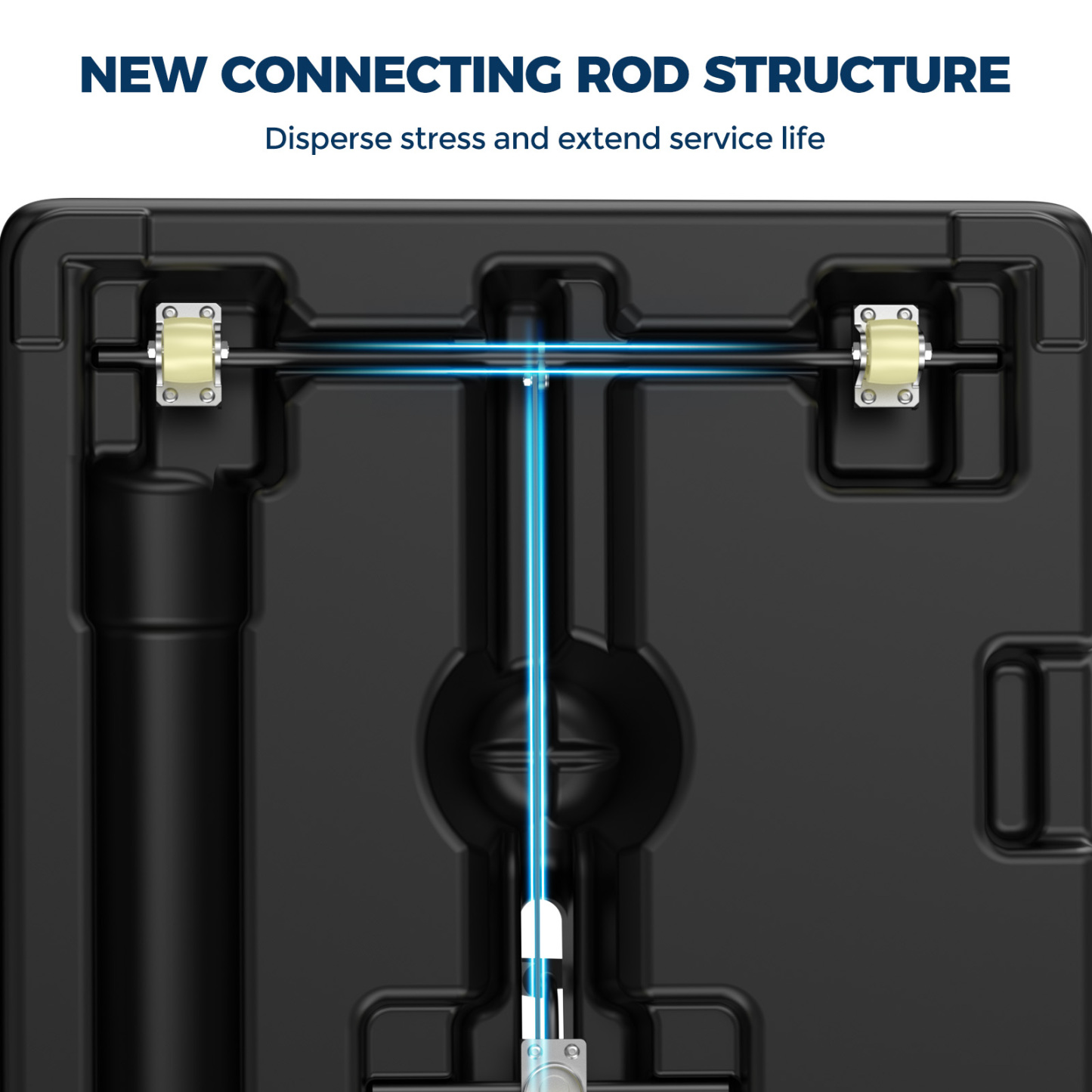 Homshade Patio Umbrella Stand Base with Wheels